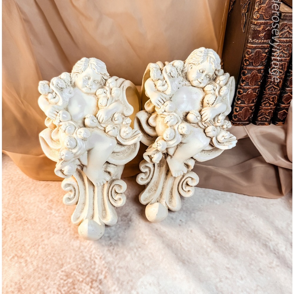 Angel/Cherub Curtain Rod Holders